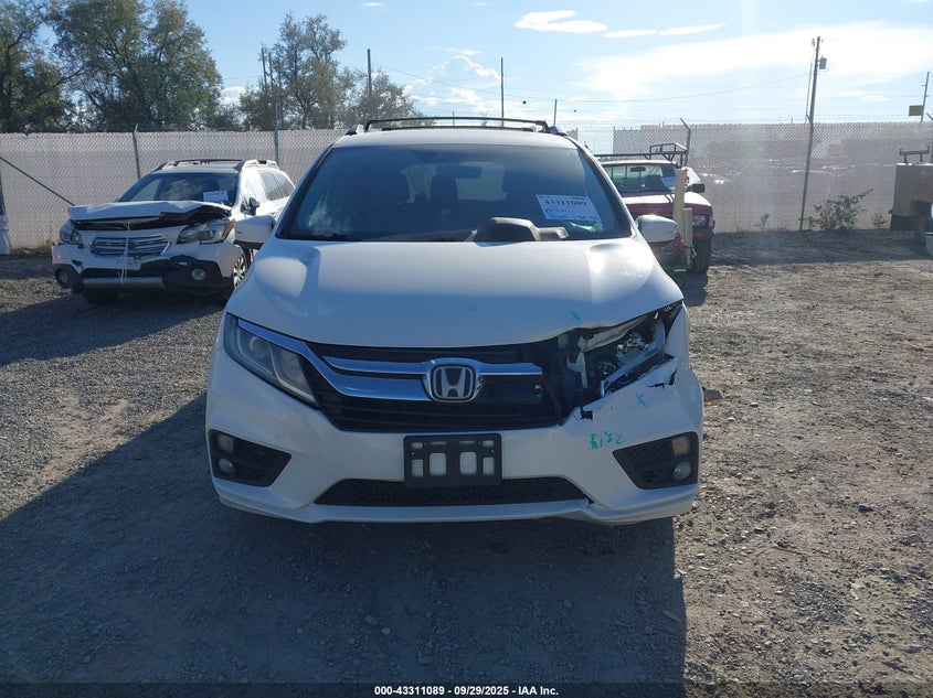 2018 HONDA ODYSSEY EX-L - 5FNRL6H78JB032491