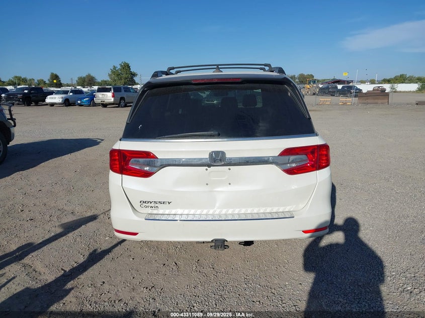 2018 HONDA ODYSSEY EX-L - 5FNRL6H78JB032491