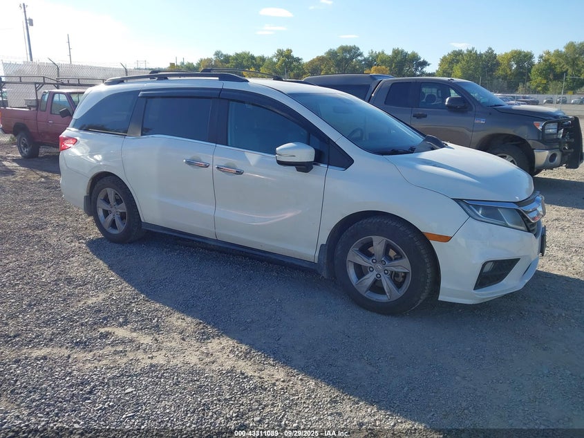 2018 HONDA ODYSSEY EX-L - 5FNRL6H78JB032491