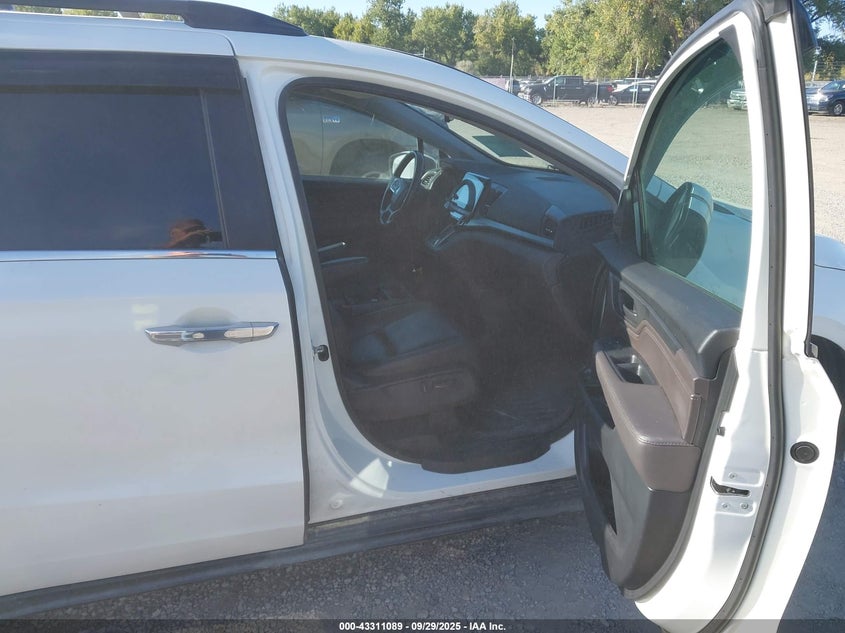 2018 HONDA ODYSSEY EX-L - 5FNRL6H78JB032491