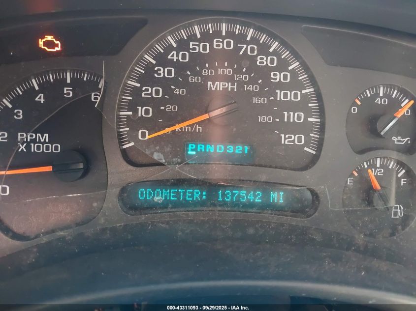 2003 Cadillac Escalade Ext Standard VIN: 3GYEK63N23G141107 Lot: 43311093