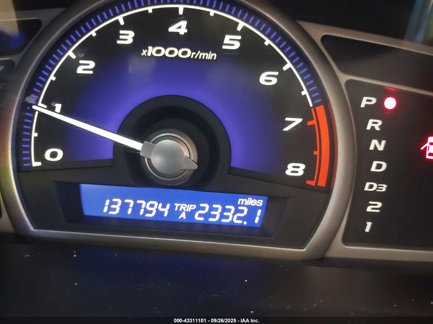 2008 Honda Civic Lx VIN: 2HGFA16528H529765 Lot: 43311101