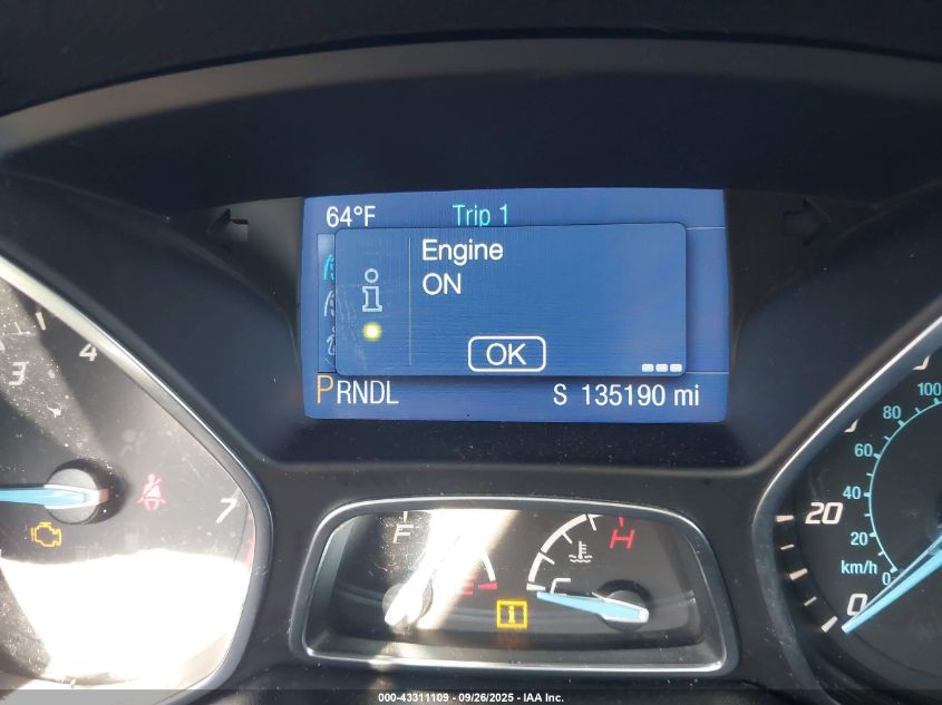 2014 Ford Focus Se VIN: 1FADP3F27EL437965 Lot: 43311109