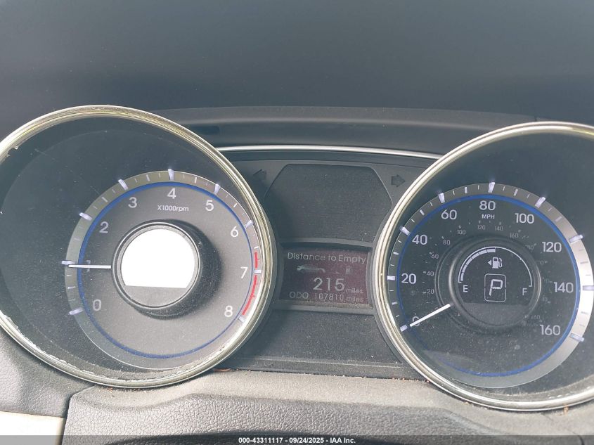 2013 Hyundai Sonata Limited VIN: 5NPEC4ACXDH597471 Lot: 43311117