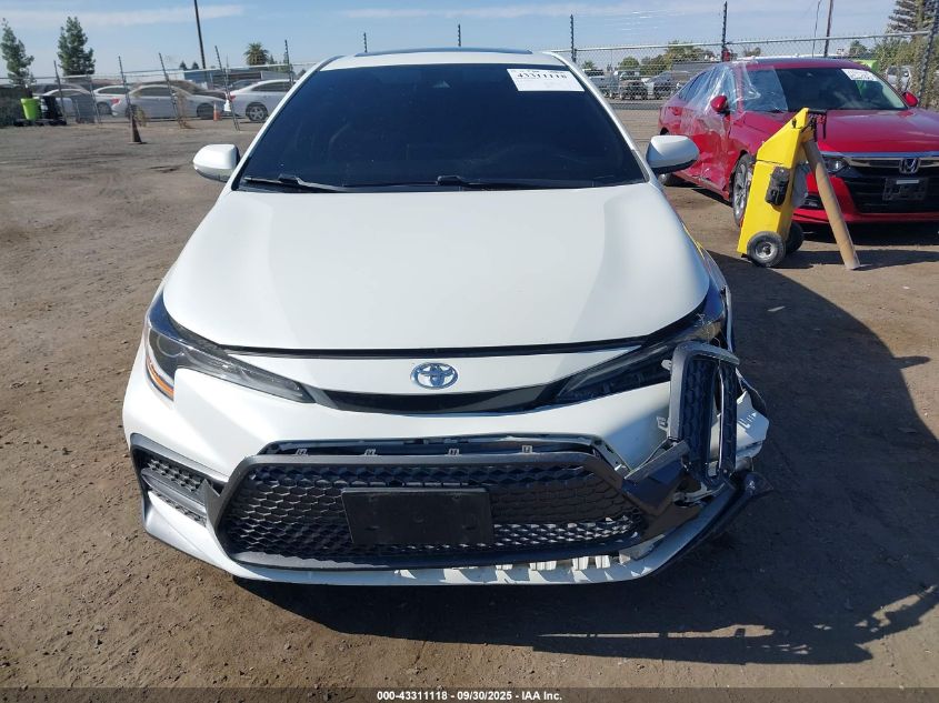 2021 Toyota Corolla Xse VIN: JTDT4MCE7MJ059594 Lot: 43311118