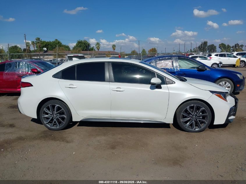 2021 Toyota Corolla Xse VIN: JTDT4MCE7MJ059594 Lot: 43311118