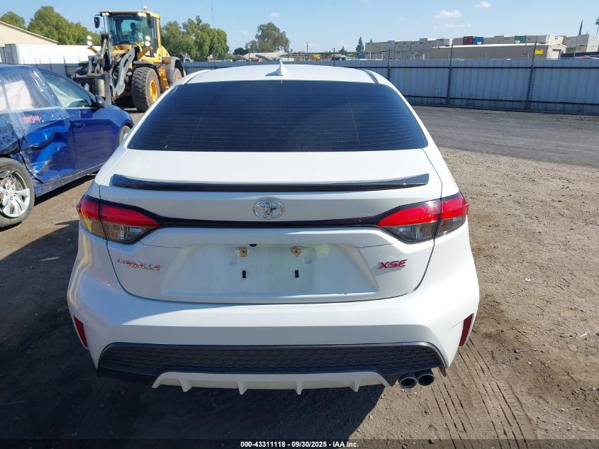 2021 Toyota Corolla Xse VIN: JTDT4MCE7MJ059594 Lot: 43311118