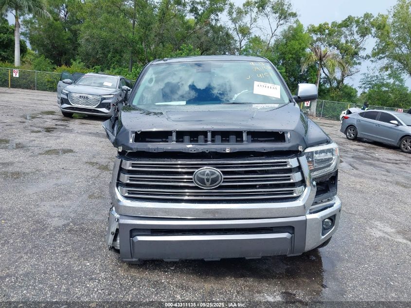 2019 Toyota Tundra 1794 5.7L V8 VIN: 5TFAY5F19KX784151 Lot: 43311135