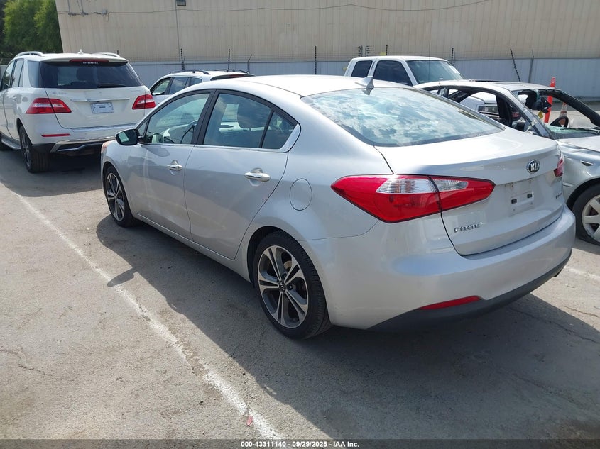 2015 KIA FORTE EX KNAFX4A80F5362551