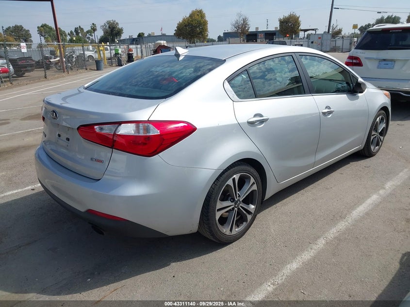 2015 KIA FORTE EX KNAFX4A80F5362551