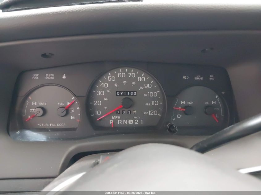 2003 Mercury Grand Marquis Gs VIN: 2MEFM74W43X707970 Lot: 43311149