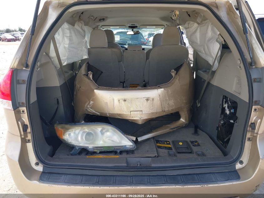 2012 Toyota Sienna Le V6 8 Passenger VIN: 5TDKK3DC7CS196464 Lot: 43311166