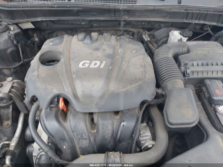 2013 Hyundai Sonata Gls VIN: 5NPEB4AC6DH627472 Lot: 43311173