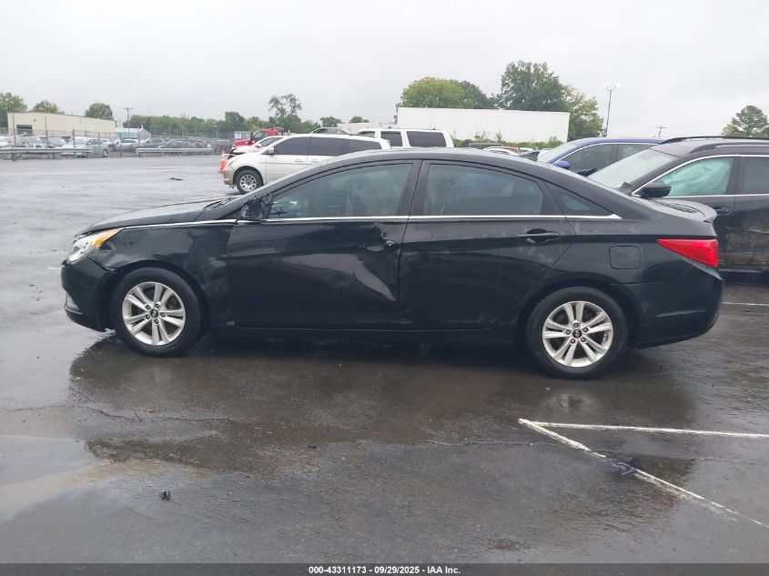2013 Hyundai Sonata Gls VIN: 5NPEB4AC6DH627472 Lot: 43311173