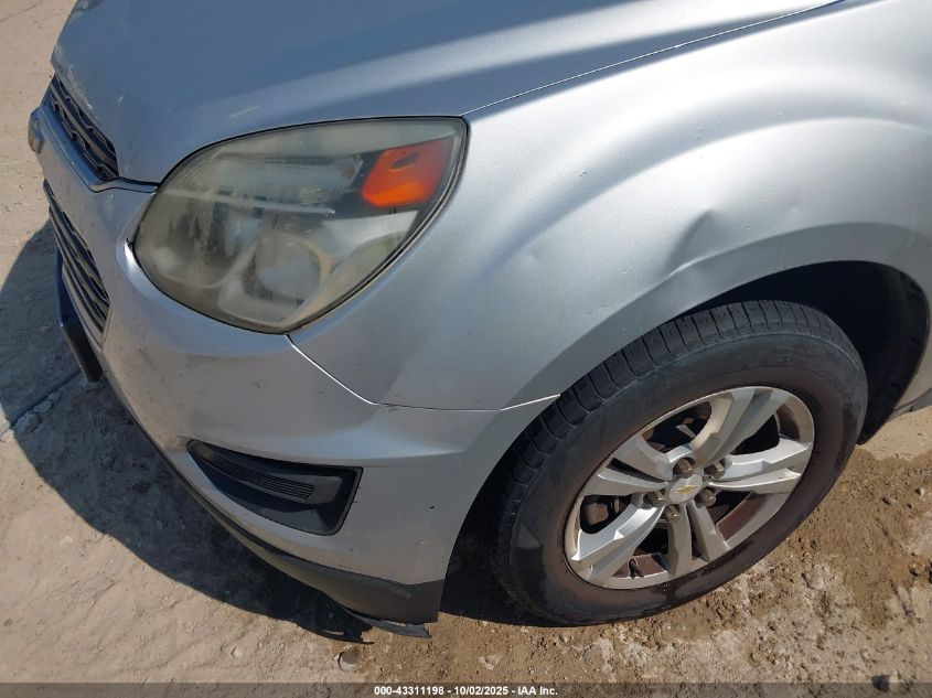 2016 Chevrolet Equinox Ls VIN: 2GNALBEK3G1137442 Lot: 43311198