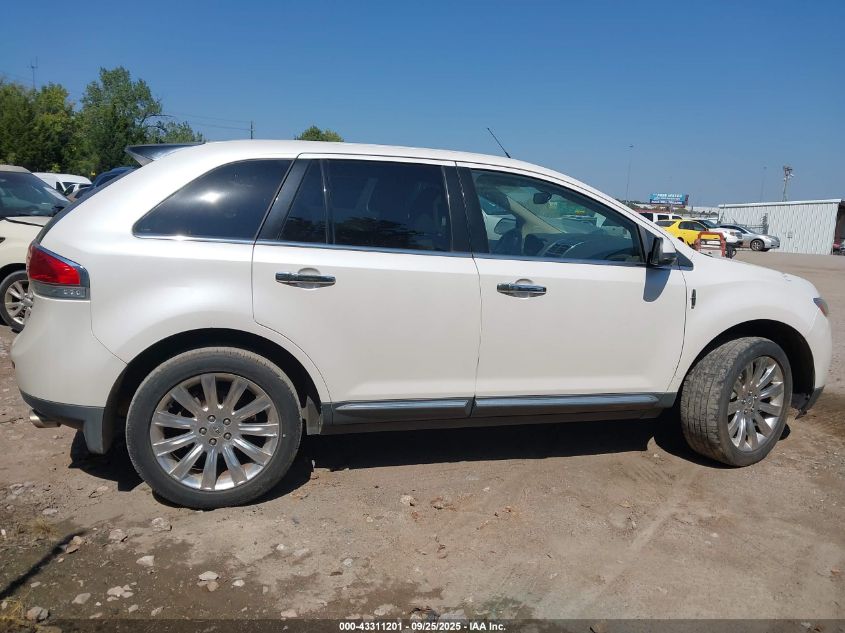 2012 Lincoln Mkx VIN: 2LMDJ6JK1CBL01882 Lot: 43311201