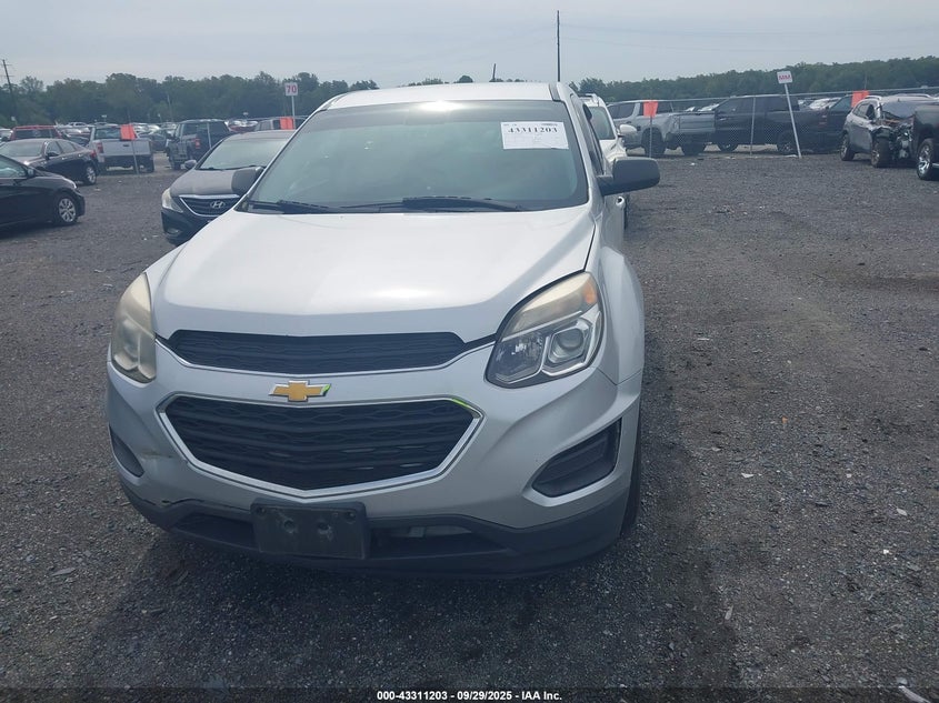 2017 Chevrolet Equinox Ls VIN: 2GNALBEK4H1539066 Lot: 43311203