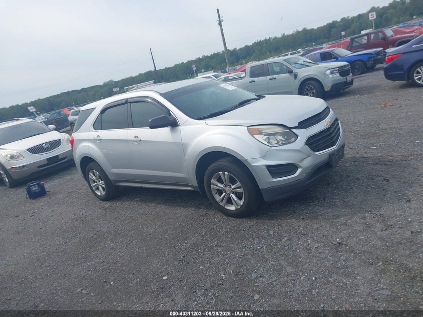 2017 Chevrolet Equinox Ls VIN: 2GNALBEK4H1539066 Lot: 43311203