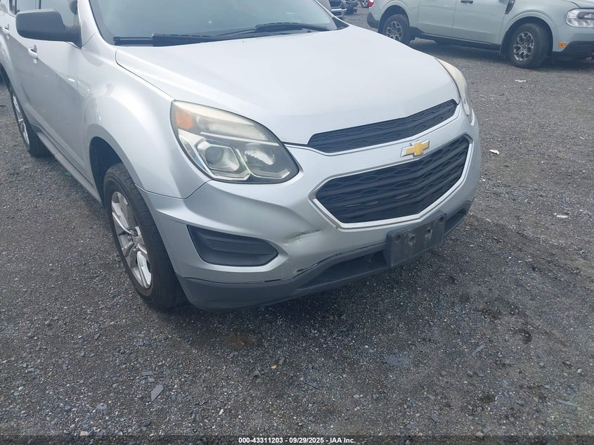 2017 Chevrolet Equinox Ls VIN: 2GNALBEK4H1539066 Lot: 43311203