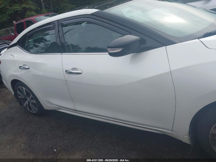 2017 Nissan Maxima 3.5 Sl VIN: 1N4AA6AP4HC393629 Lot: 43311205