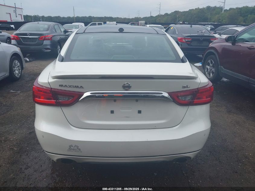 2017 Nissan Maxima 3.5 Sl VIN: 1N4AA6AP4HC393629 Lot: 43311205