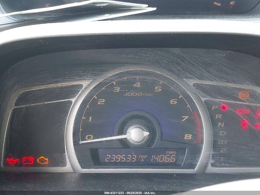 2009 Honda Civic Lx VIN: 2HGFA16519H320874 Lot: 43311223