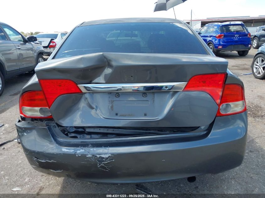 2009 Honda Civic Lx VIN: 2HGFA16519H320874 Lot: 43311223