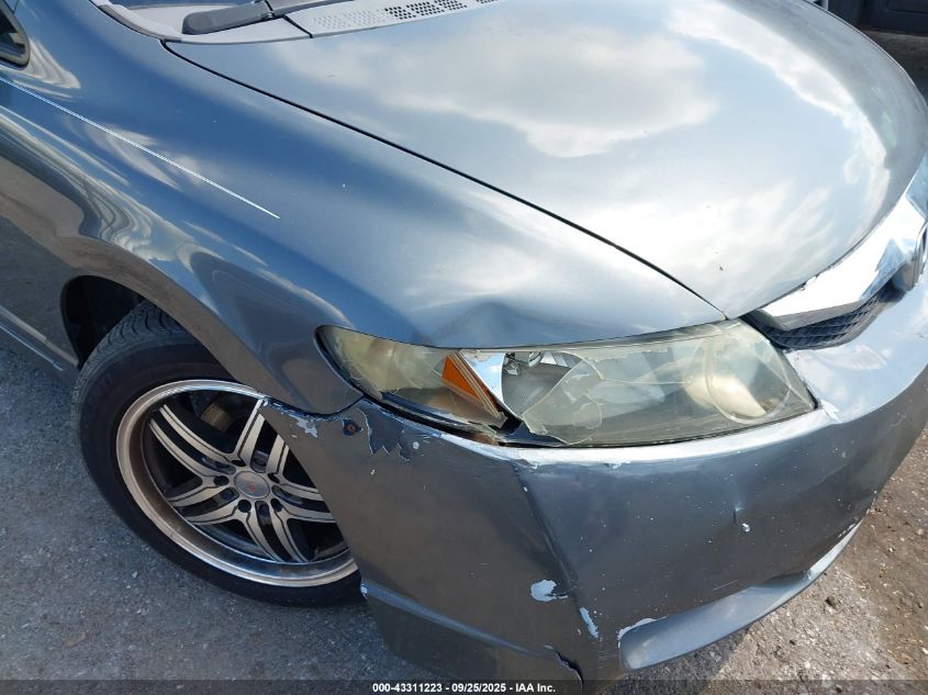 2009 Honda Civic Lx VIN: 2HGFA16519H320874 Lot: 43311223