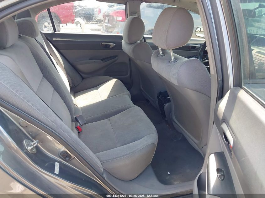 2009 Honda Civic Lx VIN: 2HGFA16519H320874 Lot: 43311223