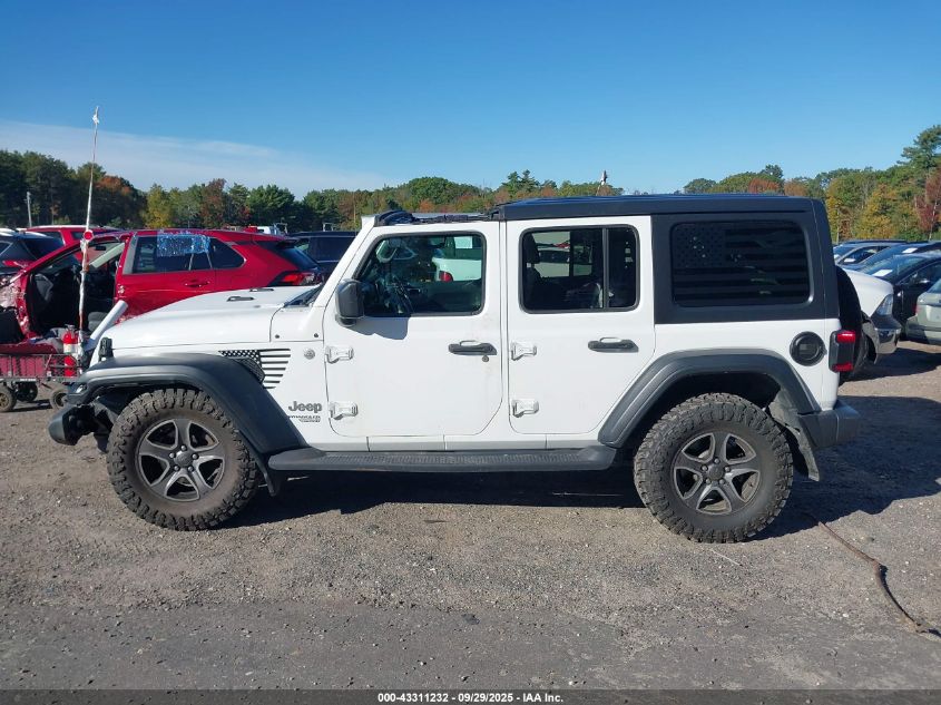 2018 JEEP WRANGLER UNLIMITED SPORT S 4X4 1C4HJXDG4JW127140