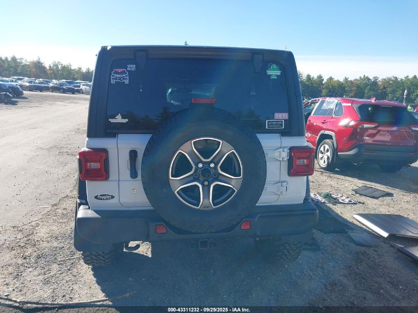 2018 JEEP WRANGLER UNLIMITED SPORT S 4X4 1C4HJXDG4JW127140