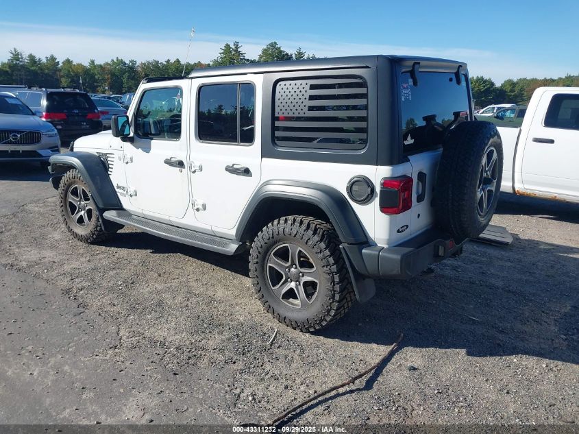 2018 JEEP WRANGLER UNLIMITED SPORT S 4X4 1C4HJXDG4JW127140