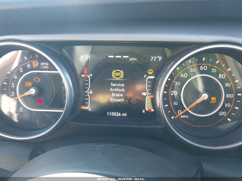 2018 JEEP WRANGLER UNLIMITED SPORT S 4X4 1C4HJXDG4JW127140