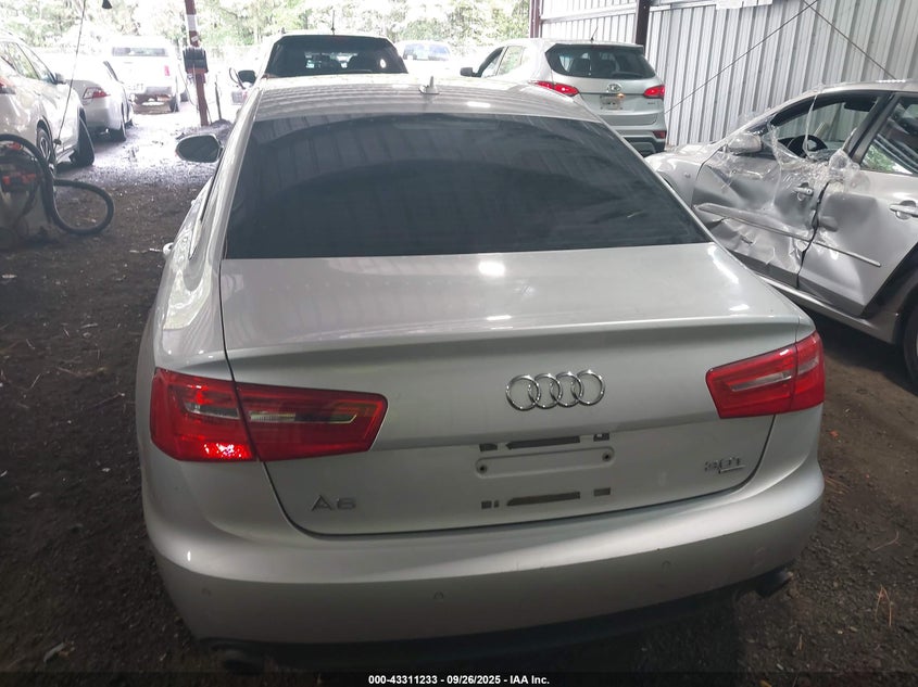 2014 AUDI A6 3.0T PREMIUM PLUS - WAUFGAFC5EN060005