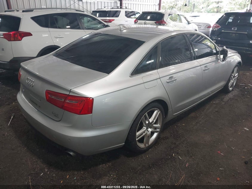 2014 AUDI A6 3.0T PREMIUM PLUS - WAUFGAFC5EN060005