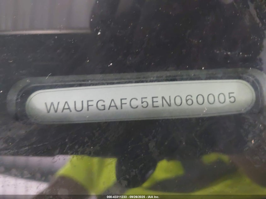 2014 AUDI A6 3.0T PREMIUM PLUS - WAUFGAFC5EN060005
