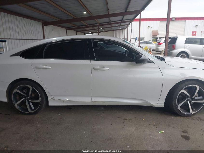 2021 Honda Accord Sport VIN: 1HGCV1F33MA053007 Lot: 43311245