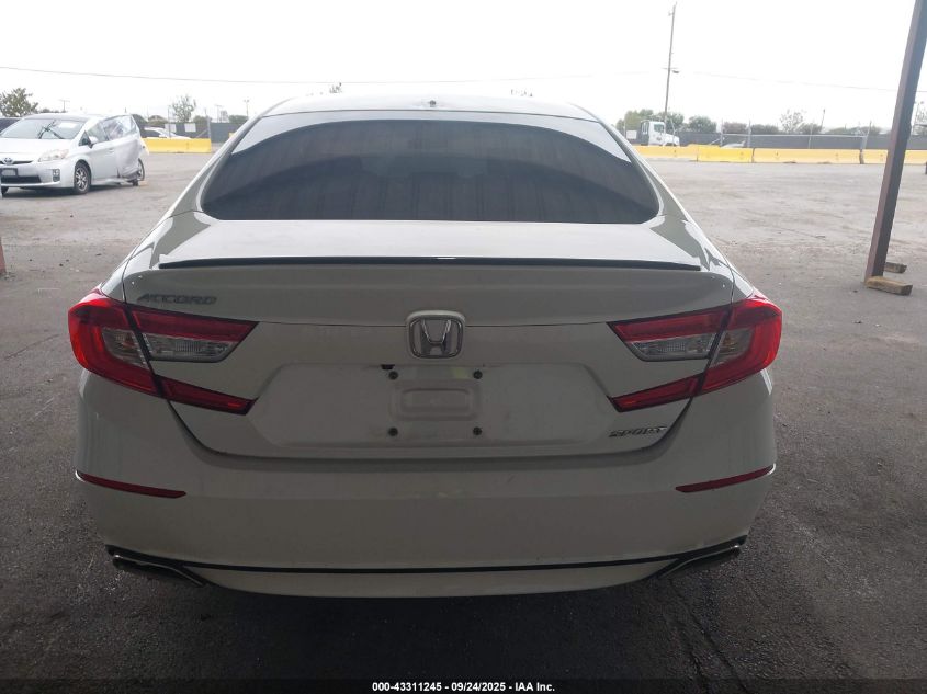 2021 Honda Accord Sport VIN: 1HGCV1F33MA053007 Lot: 43311245