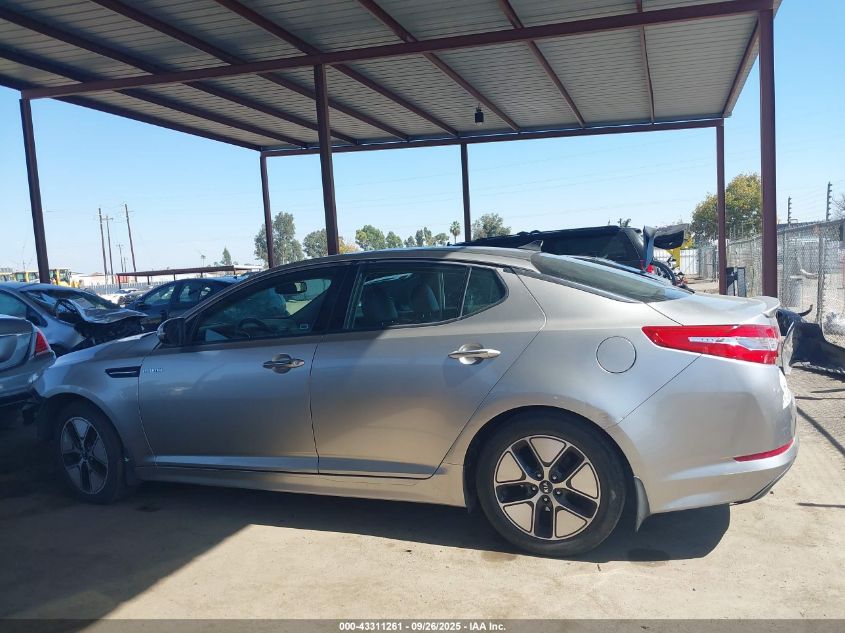 2013 Kia Optima Hybrid Ex VIN: KNAGM4AD2D5053090 Lot: 43311261