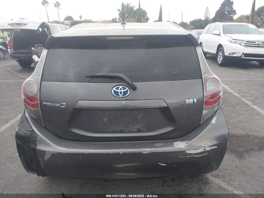 2014 Toyota Prius C One VIN: JTDKDTB36E1568194 Lot: 43311283