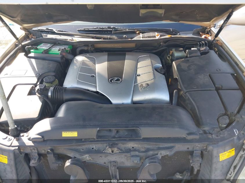 2005 Lexus Ls 430 VIN: JTHBN36F850181121 Lot: 43311312