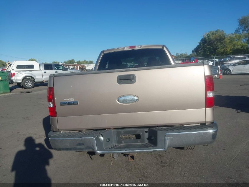 2006 Ford F-150 Lariat/Xl/Xlt VIN: 1FTPX12V26KC19418 Lot: 43311316