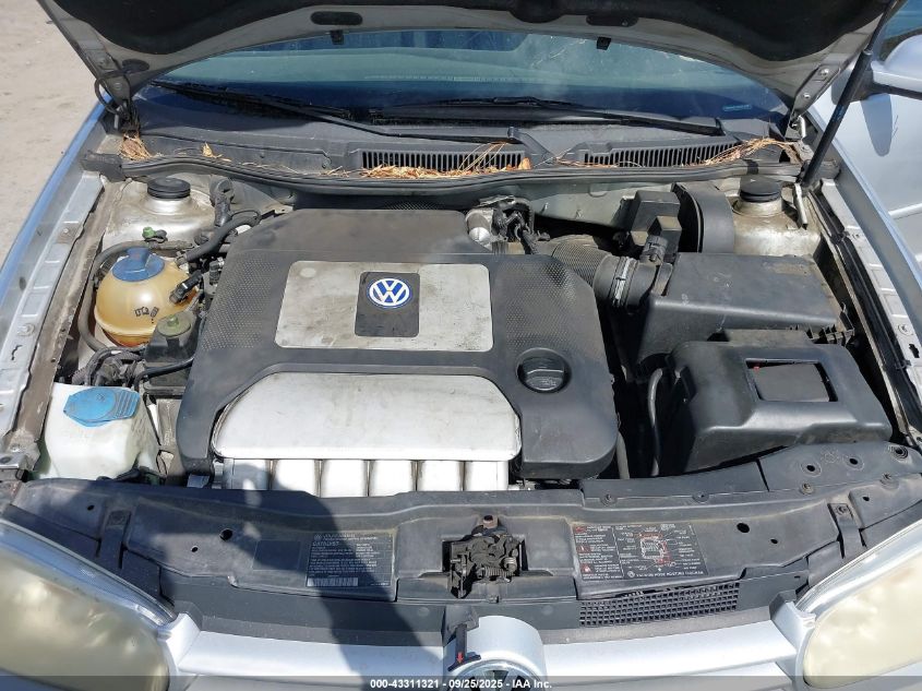 2002 Volkswagen Gti Vr6 VIN: 9BWPH61J224074362 Lot: 43311321