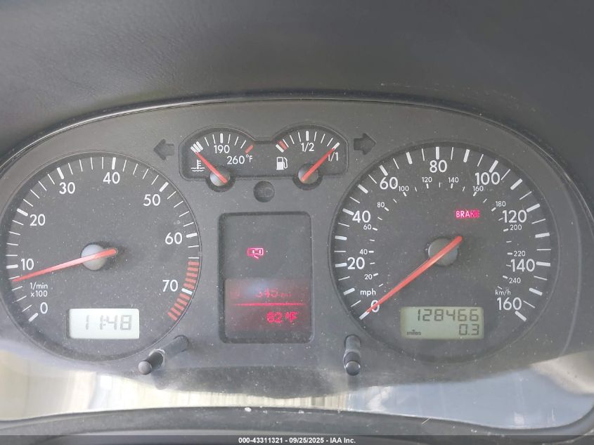 2002 Volkswagen Gti Vr6 VIN: 9BWPH61J224074362 Lot: 43311321