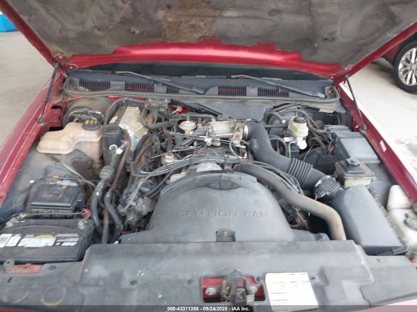 1997 Mercury Grand Marquis Gs VIN: 2MELM74W0VX665187 Lot: 43311356