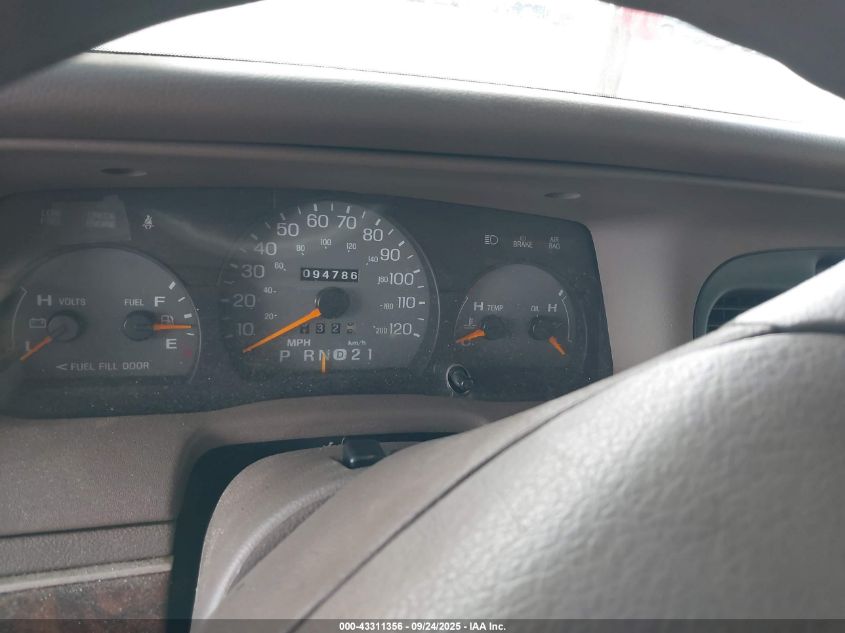 1997 Mercury Grand Marquis Gs VIN: 2MELM74W0VX665187 Lot: 43311356