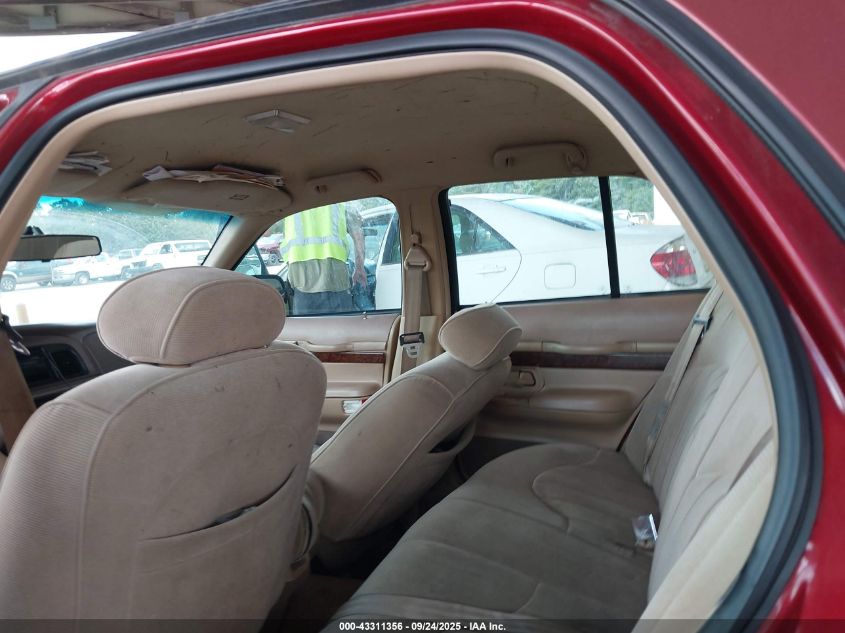 1997 Mercury Grand Marquis Gs VIN: 2MELM74W0VX665187 Lot: 43311356