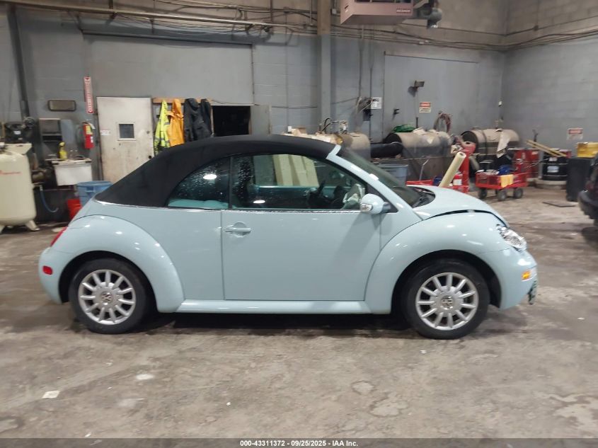 2004 Volkswagen New Beetle Gls VIN: 3VWCM31Y44M327136 Lot: 43311372