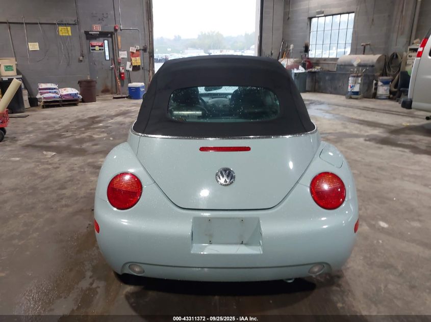 2004 Volkswagen New Beetle Gls VIN: 3VWCM31Y44M327136 Lot: 43311372