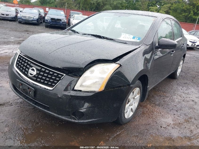 2008 Nissan Sentra 2.0 VIN: 3N1AB61E68L612667 Lot: 43311387